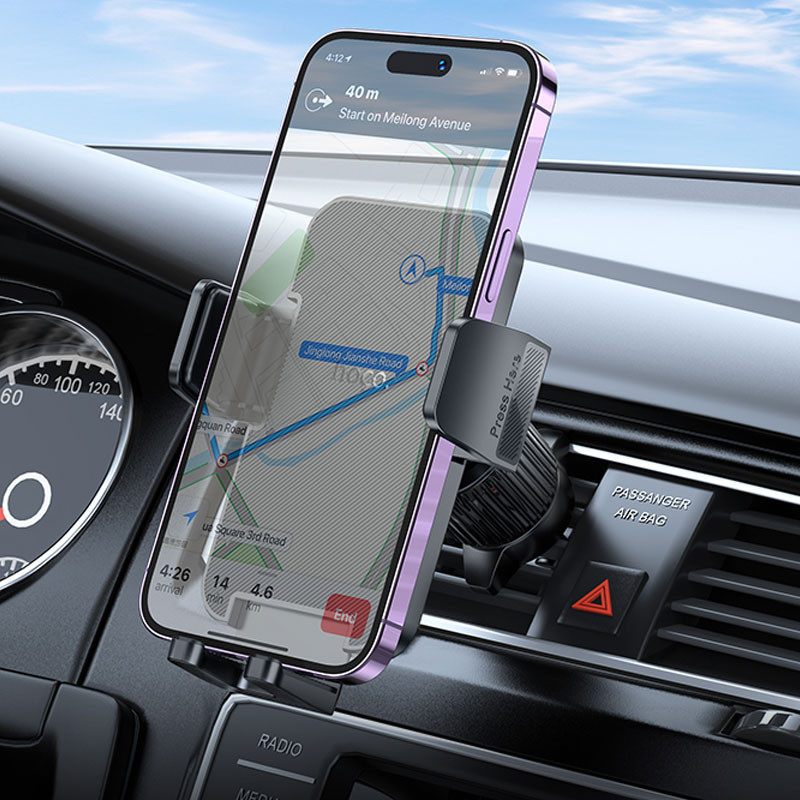 Автодержатель Hoco H36 Cheeatag (air outlet) Херсон - зображення 8