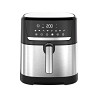 Аэрогриль мультипечь на 2 тэна Rotex Up DownFry ROM-970-XXL 2000 Вт 9.5 л серебристая Київ