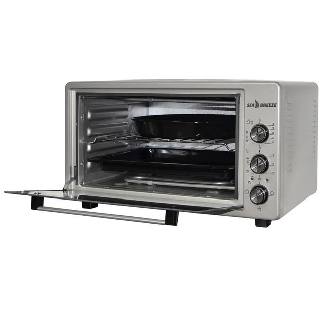Электропечь Sea Breeze SB-0705 45 л серебристая Киев - изображение 3