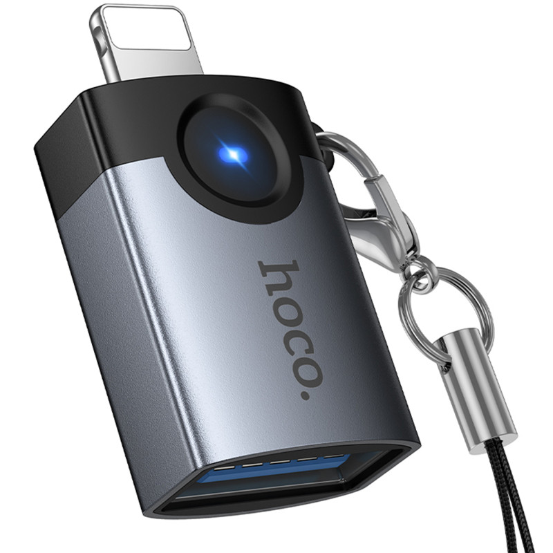 Уценка Переходник Hoco UA46 Lightning Male to USB Female USB2.0 Херсон - зображення 1