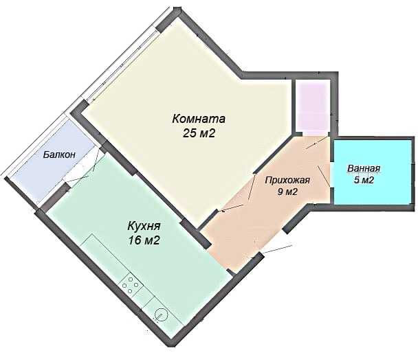 долгосрочная аренда 1-к квартира Киев, Подольский, 13000 грн./мес. Київ - зображення 12