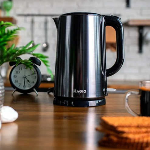 Электрочайник Magio MG-492 1.7 л графитовый Київ - зображення 1