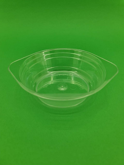 Стекловидная тарелка прозрачная  500мл, Юнита, 10 шт\пач Харьков - изображение 3