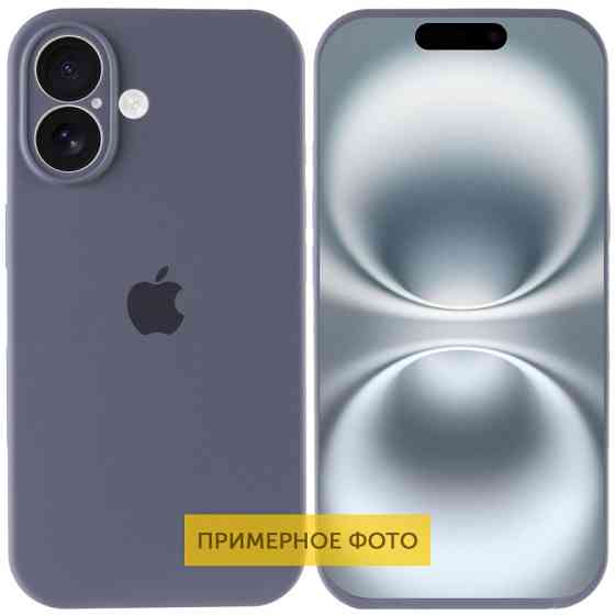 Чехол Silicone Case Full Camera Protective (AA) для Apple iPhone 16 Plus (6.7") Херсон