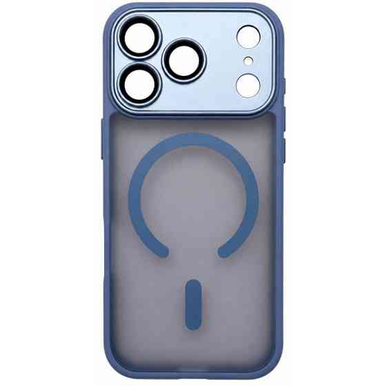 Чохол DM Lens Protection with MagSafe для Apple iPhone 17 Pro Light Blue Харків