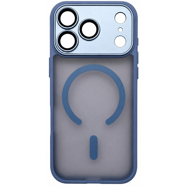 Чохол DM Lens Protection with MagSafe для Apple iPhone 17 Pro Light Blue Харків - зображення 1