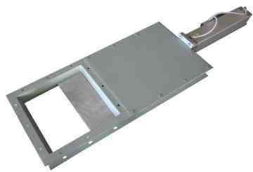 Пневматическая задвижка , пневмошибер , шибер пневматический , шиберная заслонка Киев