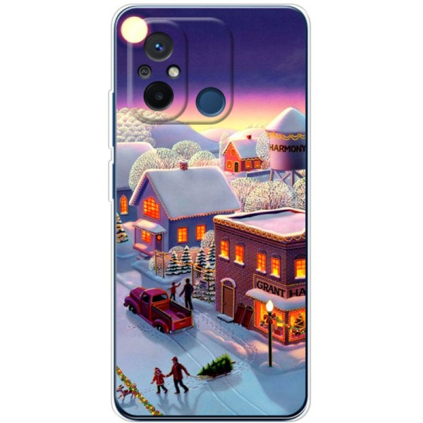 Чохол Boxface для Xiaomi Redmi 12C/11A/Poco C55 Новорічна метушня (Код товару:33685) Харків - зображення 1