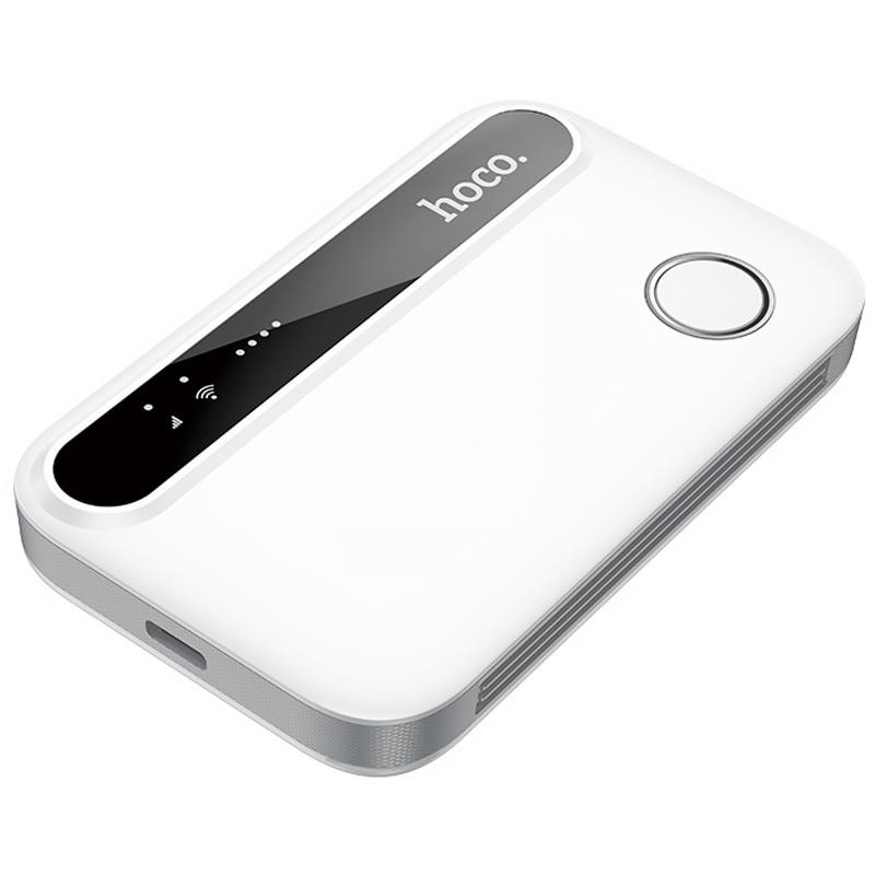 Портативный модем WiFi роутер Hoco HI41 150Mbps (Micro SIM) 2100 mAh Херсон - зображення 4