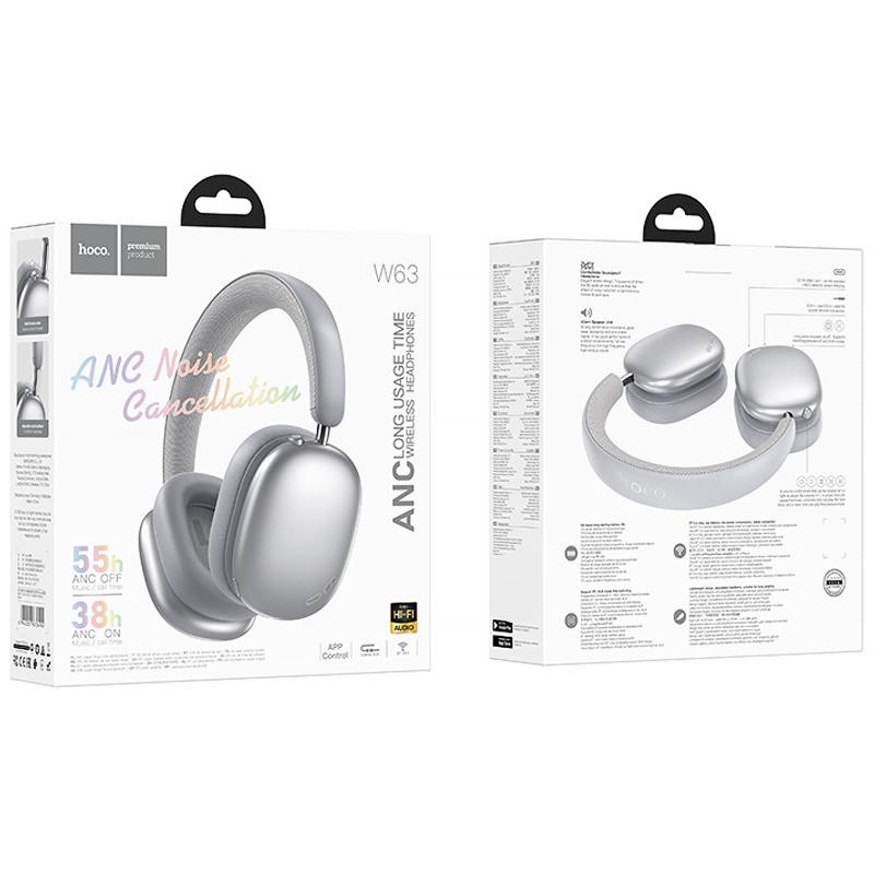 Накладные беспроводные наушники Hoco W63 Triunfo ANC Херсон - изображение 2