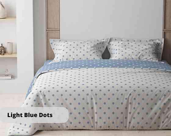 Постільна білизна сімейна ТЕП Happy Sleep Light Blue Dots ТЕП 2-03797-25073 150х215х2 см Киев