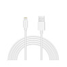 Кабель USB 1 м Lightning Round White Yoobao YB-403 Киев