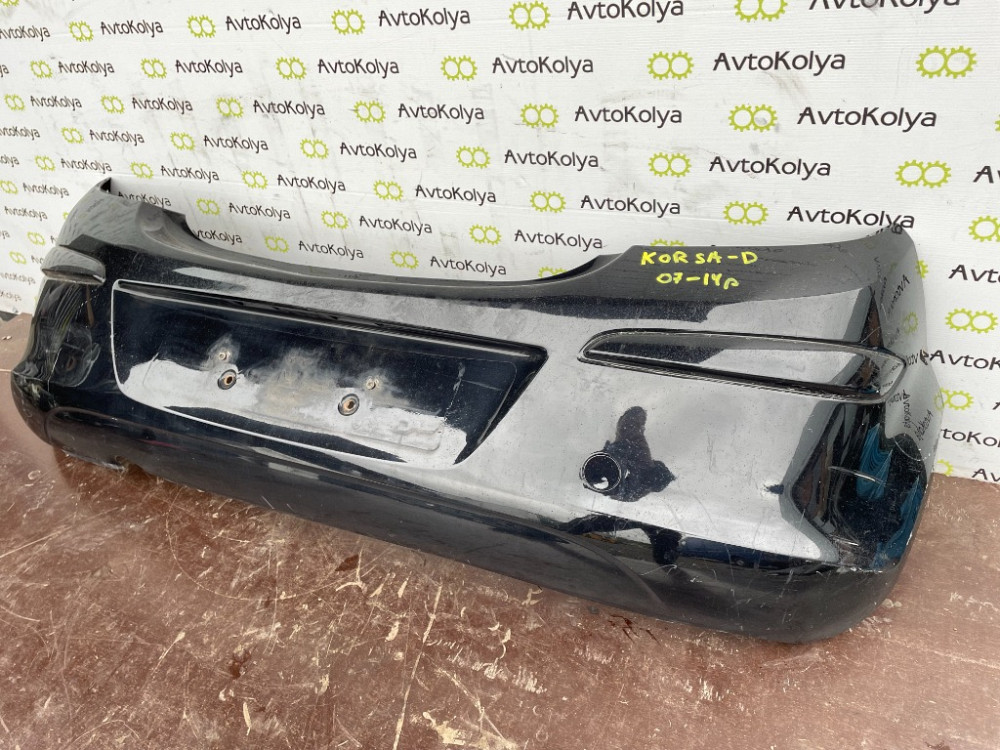 Бампер задний Opel Corsa D 2006-2014 (13179916) Ковель - зображення 2