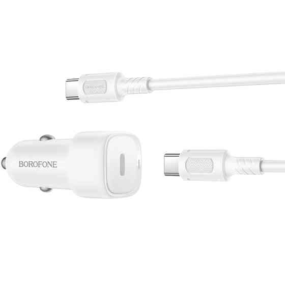 АЗУ Borofone BZ34A Cloud PD20W (1USB-C) + кабель Type-C to Type-C Херсон