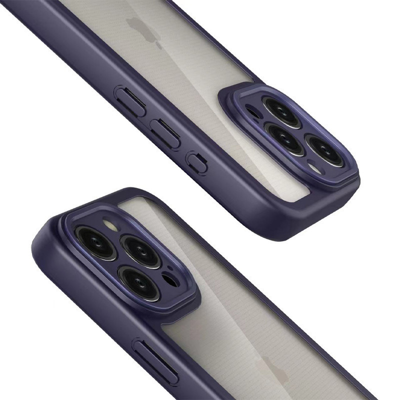 TPU чехол Transparent + Colour 1,5mm для Apple iPhone 13 Pro (6.1") Херсон - зображення 5