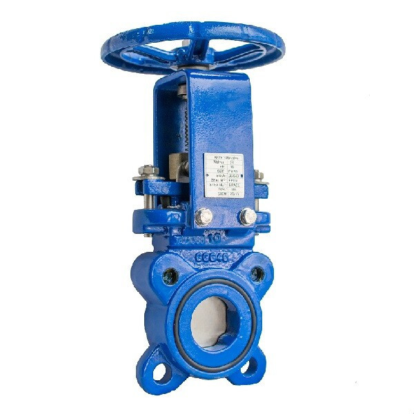 Засувка шиберна Ду 50 (Ру10) міжфланцева невисувним штоком Walver Київ - зображення 1