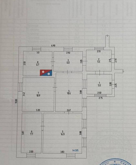 Цегляний будинок в м. Ромни на 2 входи. Є-відновлення – так! Ромни - зображення 2