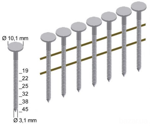 Гвозди для мягкой кровли Київ - зображення 4