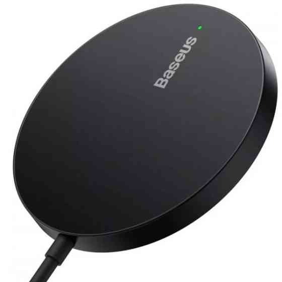 БЗП Baseus Simple Mini3 Magnetic Wireless Charger 15W Black (CCJJ040001) Харьков