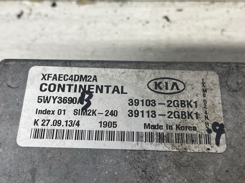 Блок управления двигателем Kia Sorento 2009-2021 391032GBK1 (Арт. 75218) Киев - изображение 4