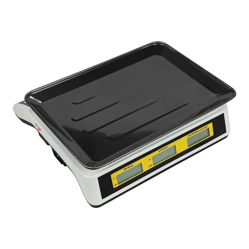 Весы торговые Grunhelm GSC-055 50 кг Київ - зображення 5