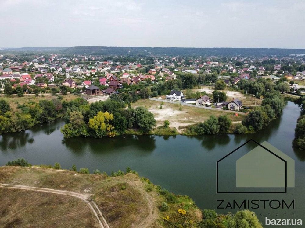 Продаж супер ділянка 50 соток в селі Гнідин. Знаходить на півострові, із своїм виходом до річки. Ел Бориспіль - зображення 4