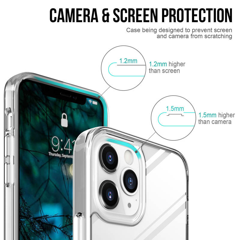 Чехол TPU Space Case transparent для Apple iPhone 12 Pro Max (6.7") Херсон - зображення 6