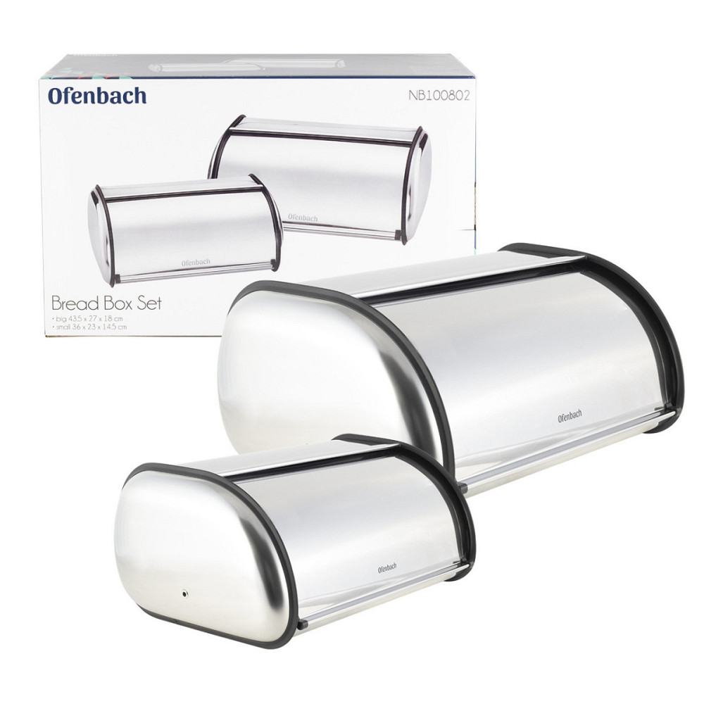 Набір хлібниць Kamille KM-100802 2 шт Київ - зображення 1