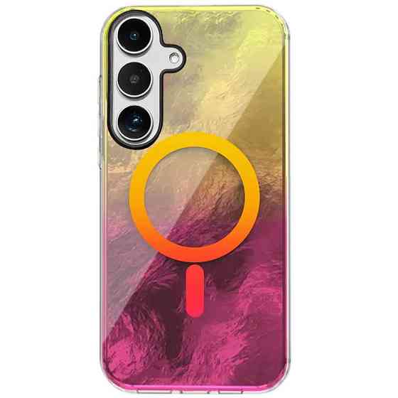 Чехол TPU Shiny Mountain Magnetic Fit для Samsung Galaxy S24 FE Херсон