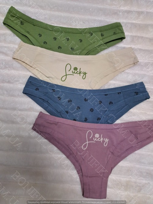 Женские трусы-бразилианы ТМ "Obrana" (арт. 200-20/1) Кривий Ріг - зображення 2