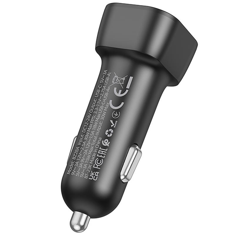 АЗУ Borofone BZ28A Trophie PD30W+QC3.0 (1USB-A/1C) Херсон - зображення 4