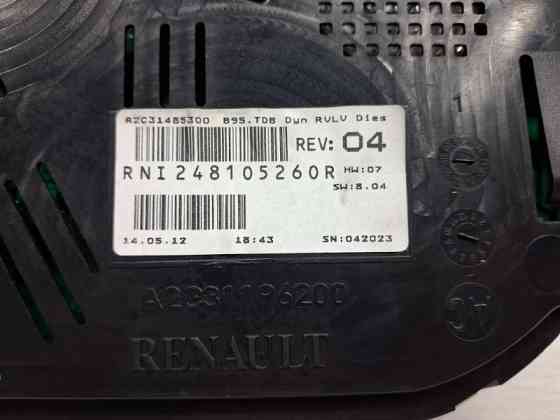 Приборная панель Renault Megane 3 1.5 DIESEL K9K 2008 (б/у) Киев