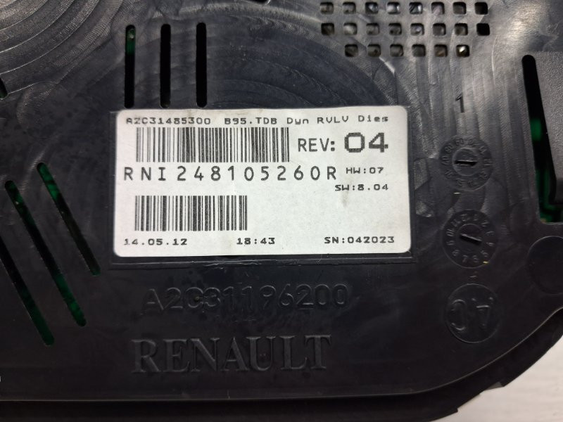 Приборная панель Renault Megane 2008-2016 A2C31196200 (Арт. 63624) Киев - изображение 5