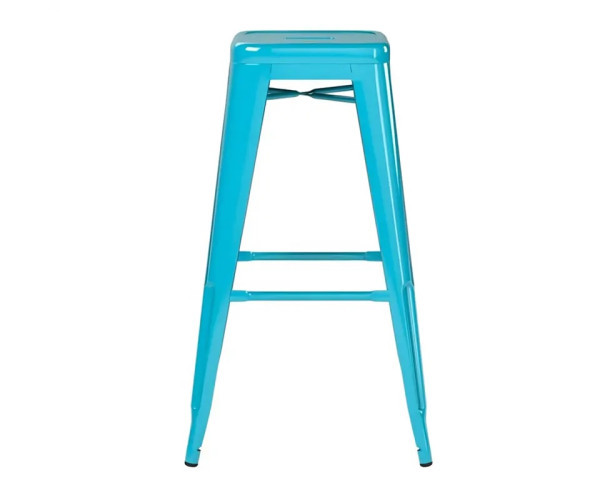 Стілець Толікс барний високий блакитний Дніпро - зображення 3