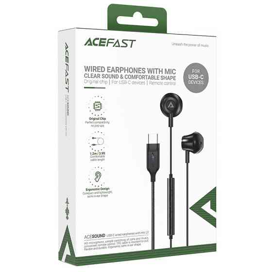 Наушники Acefast L2 (Type-C/1.2m) Херсон