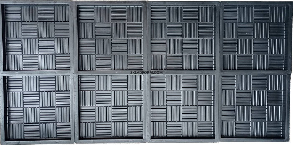 Формы для тротуарной плитки квадрат Шоколадка Дніпро - зображення 5