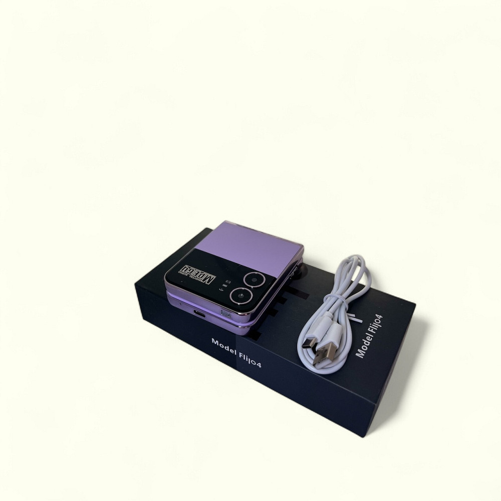 Кнопочный мобильный телефон раскладушка 4 на 4 сим карты (код 00081) Київ - зображення 6