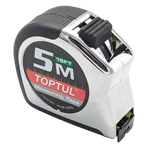 Рулетка профессиональная 5м*19мм TOPTUL IAAE1905 Харьков