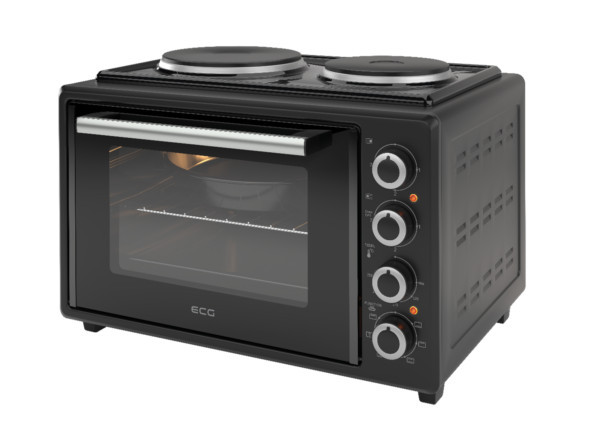 Электропечь ECG ETH 3501B 1400 Вт черная Київ - зображення 1