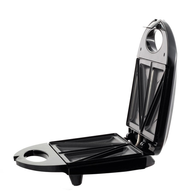 Бутербродница Kamille КМ-6716 800 Вт черная Київ - зображення 2