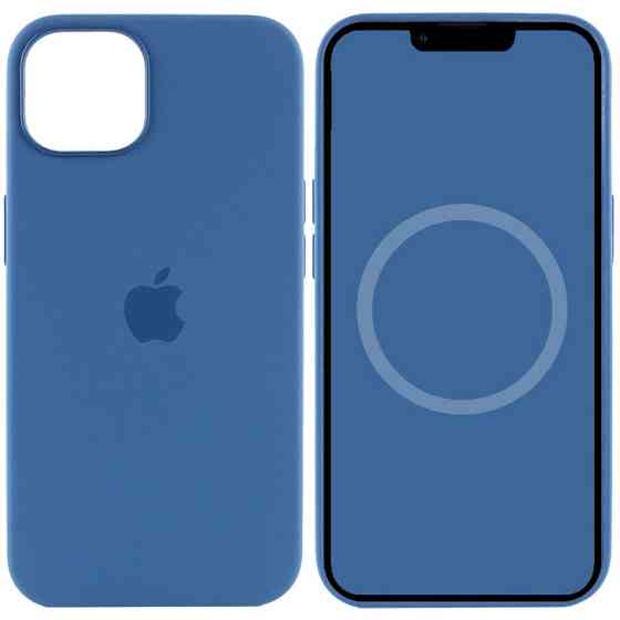 Чехол Silicone case (AAA) with Magsafe and Animation для Apple iPhone 13 (6.1") Херсон