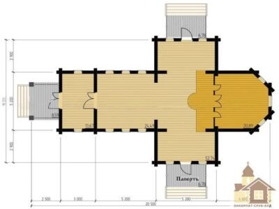 Екологічні дерев’яні церкви у стилі традиційної архітектури — зруби під ключ Одеса - зображення 6
