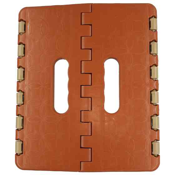 Табурет раскладной Planet 36 см коричнево-бежевый Киев