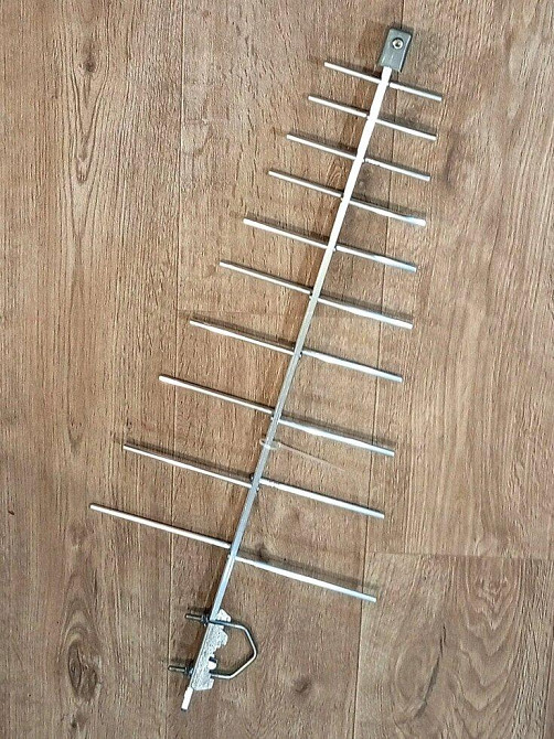 Антенна логопериодическая 415-445 МГц 14 дБ, до 100 Вт, алюминиевая Днепр - изображение 1