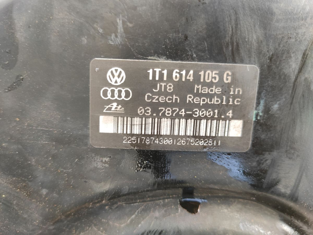 Вакуумный усилитель тормозов VW Caddy 2004-2015 (1T1614105G) Ковель - зображення 3
