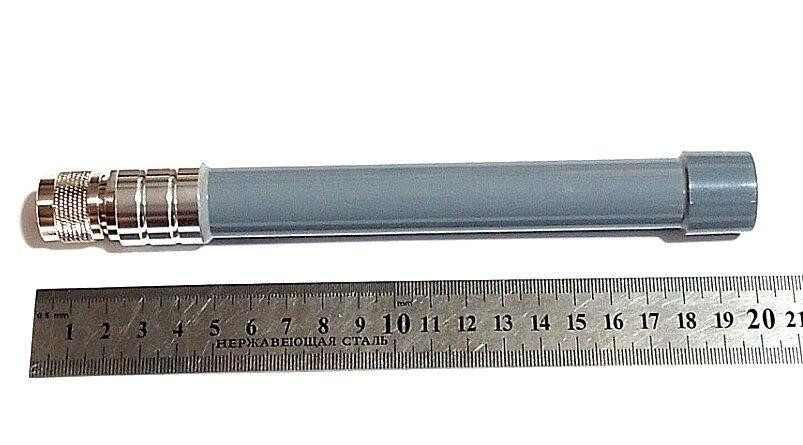 Антенна 1520-1785 МГц 8 дБ, до 50 Вт, 20 см, N-male, с магнитной основой 12 см, RG58U 3 метра с SMA- Дніпро - зображення 6