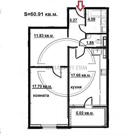 Шикарная однокомнатная квартира в ЖК Навигатор.Код: 21131100 Київ