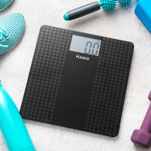 Весы напольные Magio MG-801 180 кг черные Київ - зображення 3