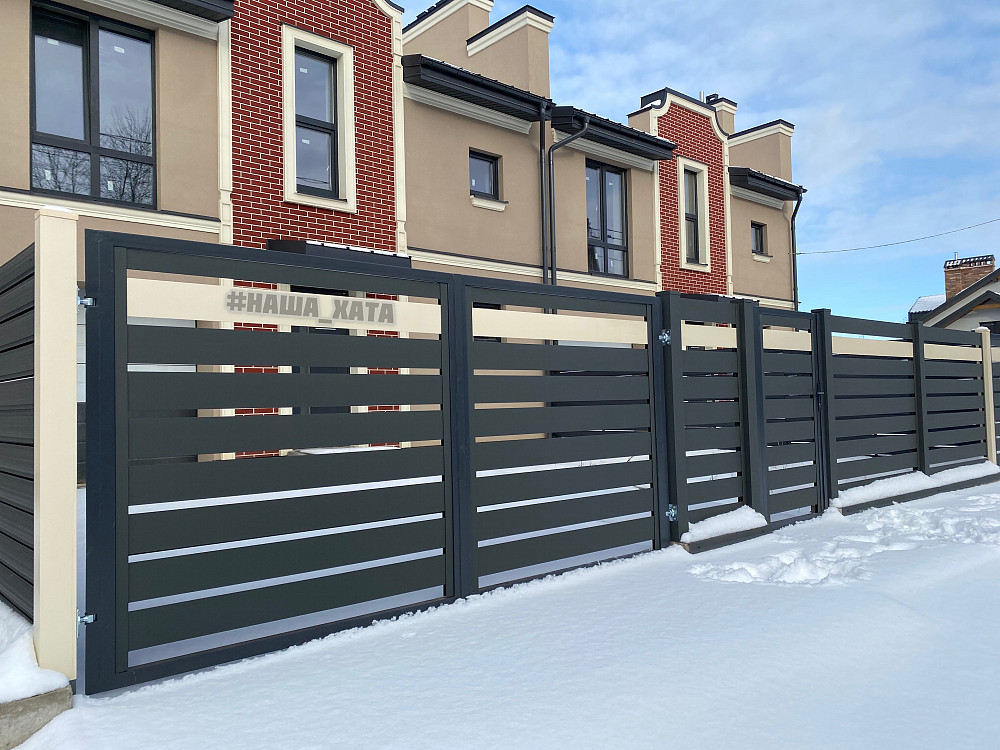 Ворота та калітка, паркан Ранчо.Професійний монтаж. Львів - зображення 8