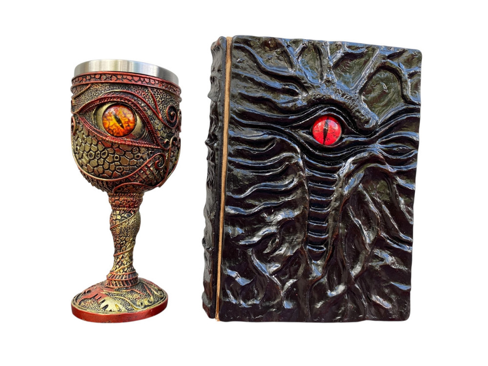 Подарочный набор Бокал 3 Глаз и Блокнот 3 «Книга, смотрящая в ответ» (код 00624) Київ - зображення 3